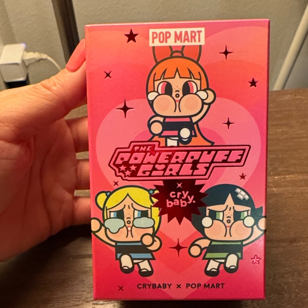 Pop Mart Powerpuff Girls Cry Baby Collectible (Sleepy Buttercup)